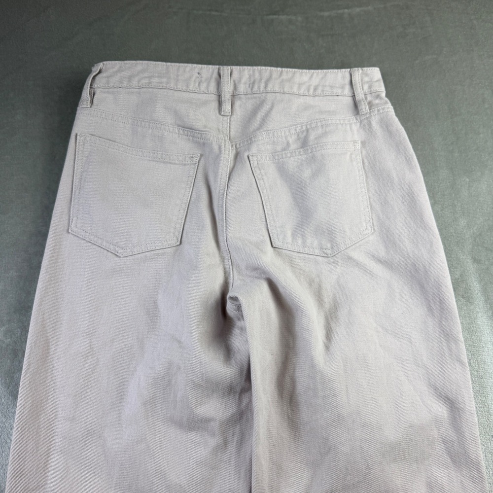 Indigo Rising Womens High Rise Wide Leg Jeans 3/26 Light Lilac Lavender - Picture 10 of 10